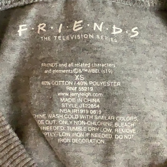 Friends Central Perk Size XS Crop Top. New Without Tags. - Picture 5 of 5